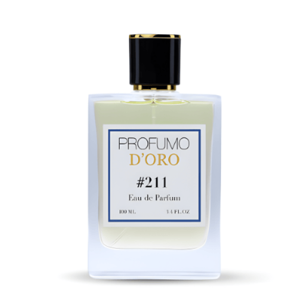 Profumo Doro 211 – eleganter Flakon mit blumig-orientalischem Eau de Parfum aus Honig, Rose und Oud für Damen und Herren